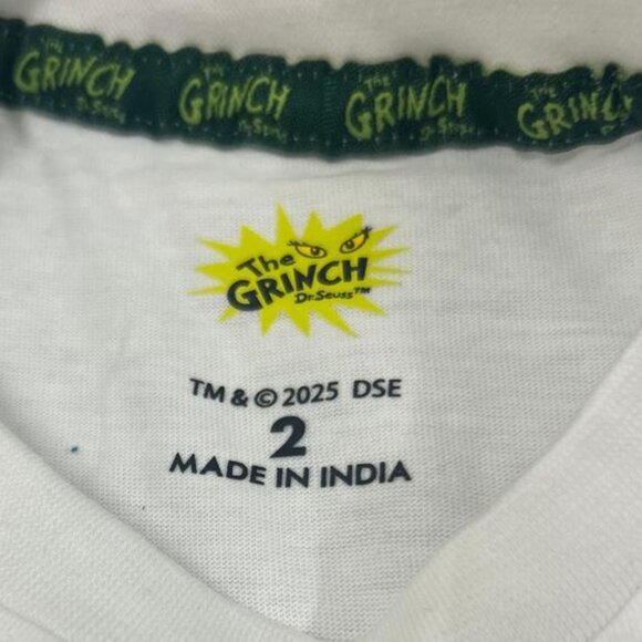 NWT Merry Grinchmas Pajamas Holiday Cheer for Little Mischief Makers 2T, 4T, 6 - Picture 4 of 5